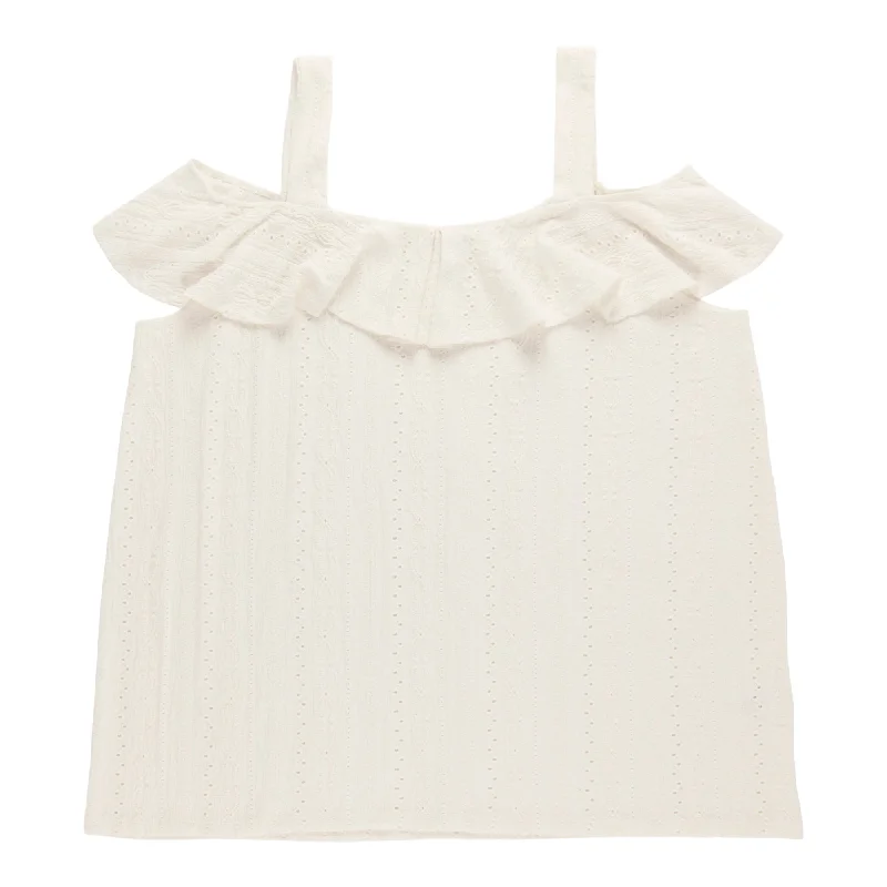 lily morgan Women's Plus Sleeveless Cold Shoulder Blouse Silky Tunic Blouse