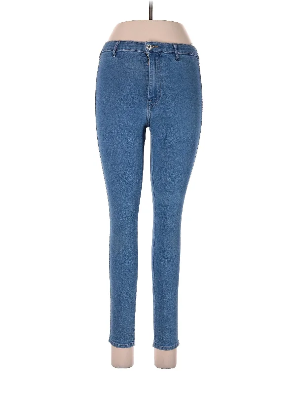 Jeans Trendy Wide-Legged High-Waist Jeans