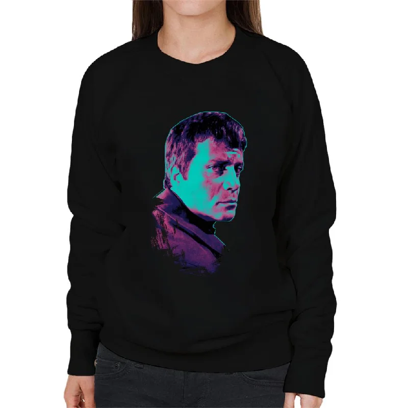 TV Times Oliver Reed 1971 Pop Art Stylised Women's Sweatshirt Hoodie with Hem Elastic Stretchable Comfortable TV Times Oliver Reed 1971 Pop Art Stylised Women's Sweatshirt Hoodie with Hem Elastic Stretchable Comfortable