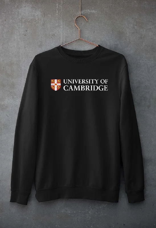 Cambridge University Sweatshirt for Men/Women Hoodie with Hem Contrast Bold Stylish