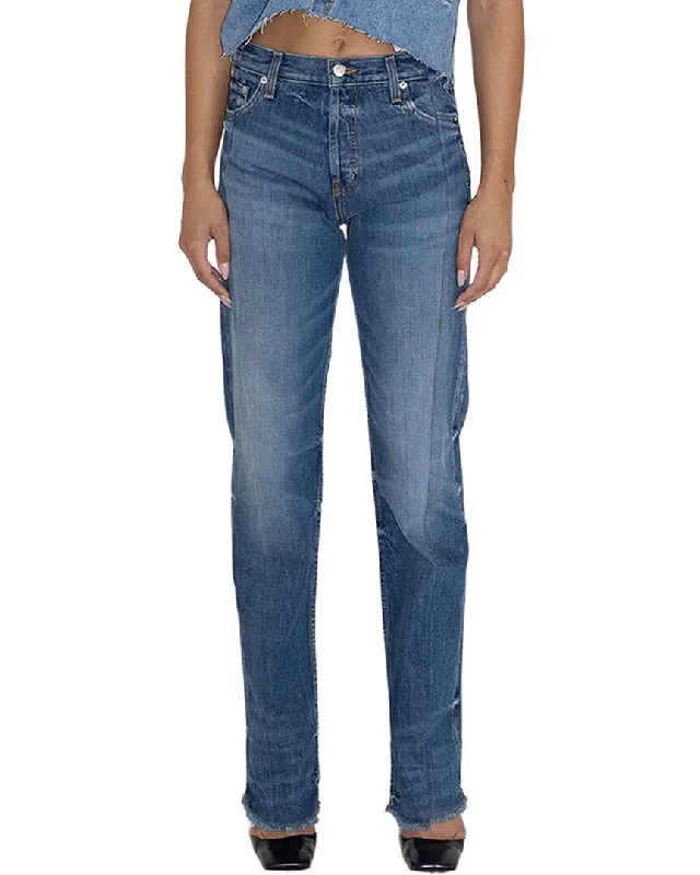 EB Denim OG Replica Tommy Straight Leg Jean Stylish High-Waist Skinny Denim