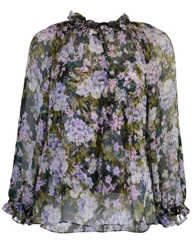 Karla Blouse Lightweight Tunic Blouse