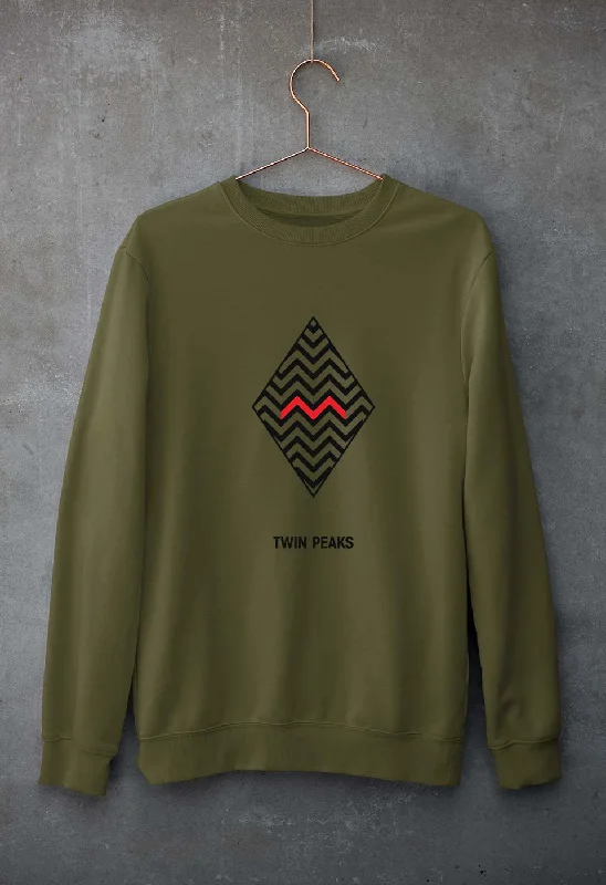 Twin Peaks Unisex Sweatshirt for Men/Women Hoodie with Snap Buttons Easy Quick