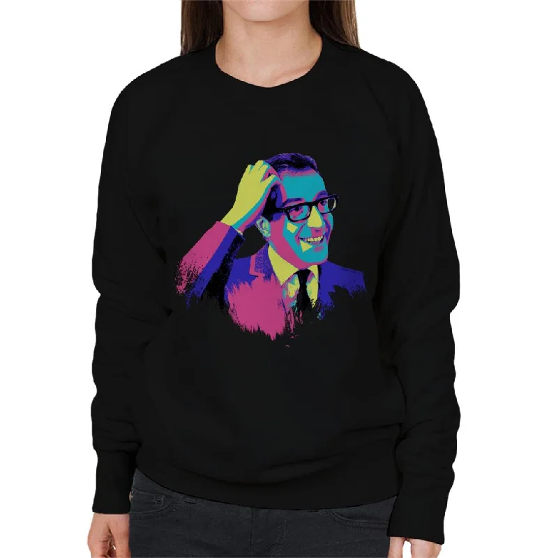 TV Times Peter Sellers 1964 Pop Art Stylised Women's Sweatshirt Hoodie with Logo Branding Identity TV Times Peter Sellers 1964 Pop Art Stylised Women's Sweatshirt Hoodie with Logo Branding Identity