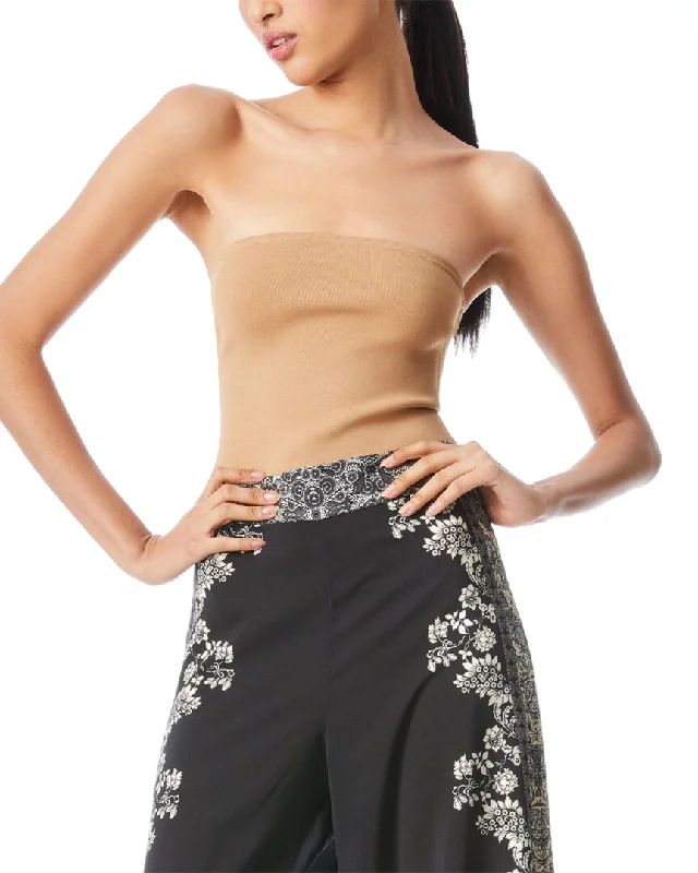 Alice + Olivia Alison Tube Top Sweater Layered Multi-layer Single Layer