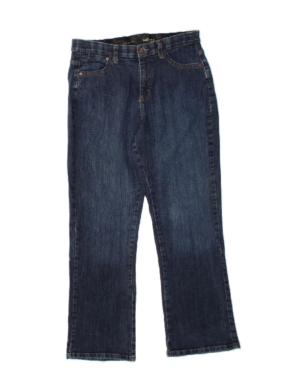 LEE Womens Comfort Fit Bootcut Jeans US 12 Large W34 L30 Navy Blue Cotton Cozy Relaxed Fit Denim Jeans LEE Womens Comfort Fit Bootcut Jeans US 12 Large W34 L30 Navy Blue Cotton Cozy Relaxed Fit Denim Jeans
