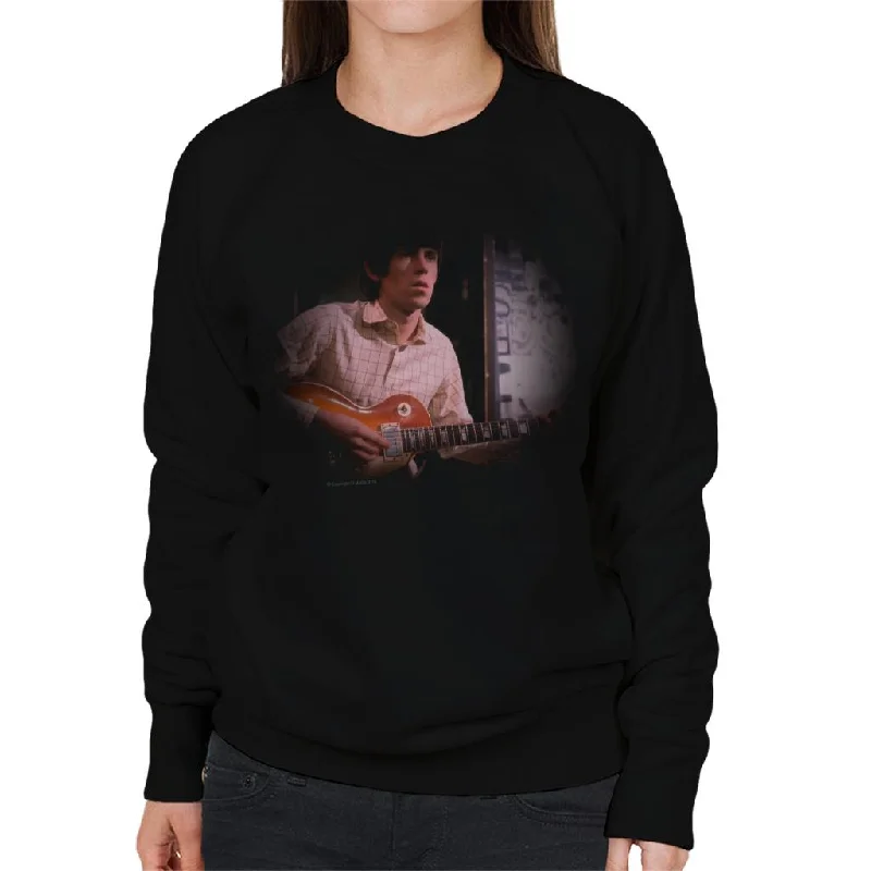 TV Times Keith Richards Les Paul Rolling Stones Women's Sweatshirt Hoodie with Set-In Sleeves Structured Classic TV Times Keith Richards Les Paul Rolling Stones Women's Sweatshirt Hoodie with Set-In Sleeves Structured Classic