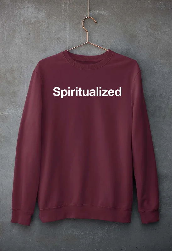 Spiritualized Sweatshirt for Men/Women Hoodie Jacket Zipper Layering