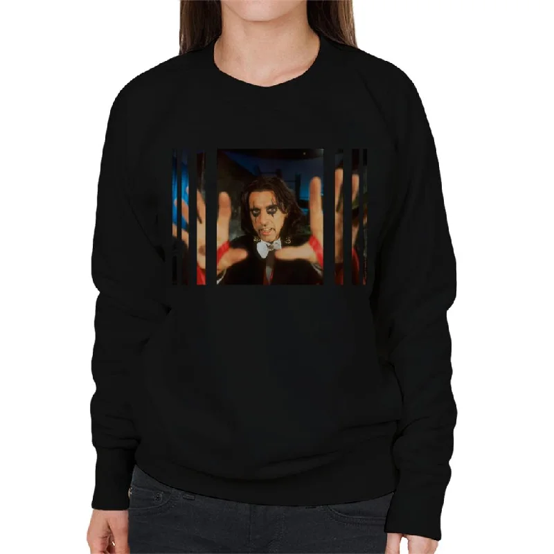 TV Times Alice Cooper 1978 Women's Sweatshirt Hoodie with Set-In Sleeves Structured Classic