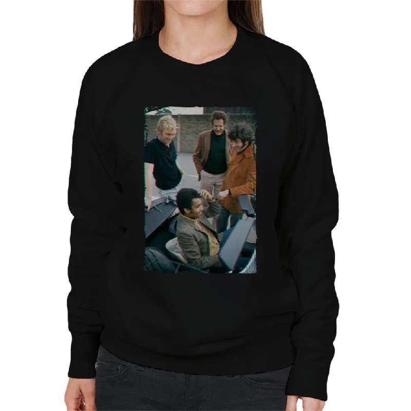 TV Times Bobby Moore And Gang 1970 Women's Sweatshirt Hoodie with Strings Custom Fit Adjustable TV Times Bobby Moore And Gang 1970 Women's Sweatshirt Hoodie with Strings Custom Fit Adjustable