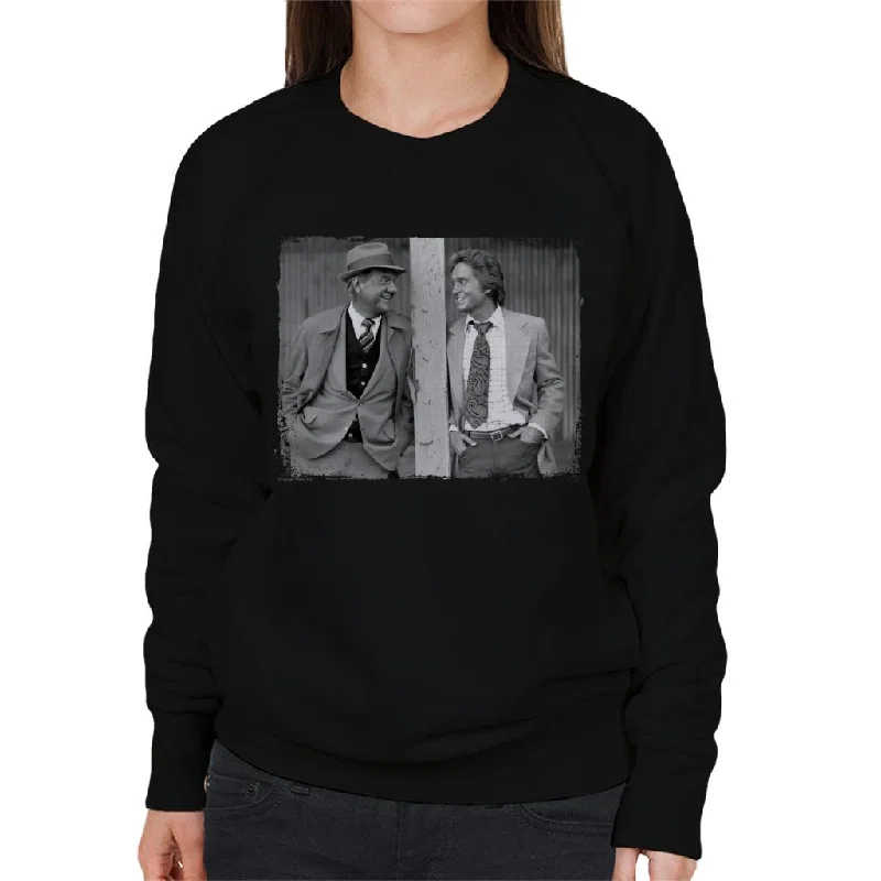 TV Times Karl Malden Michael Douglas Streets Of SF Women's Sweatshirt Hoodie with Hood Adjustable Protection TV Times Karl Malden Michael Douglas Streets Of SF Women's Sweatshirt Hoodie with Hood Adjustable Protection