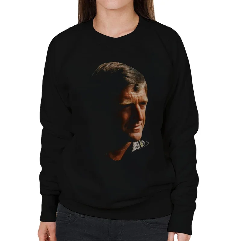 TV Times Michael Parkinson 1976 Women's Sweatshirt Hoodie with Metallic Shiny Futuristic TV Times Michael Parkinson 1976 Women's Sweatshirt Hoodie with Metallic Shiny Futuristic