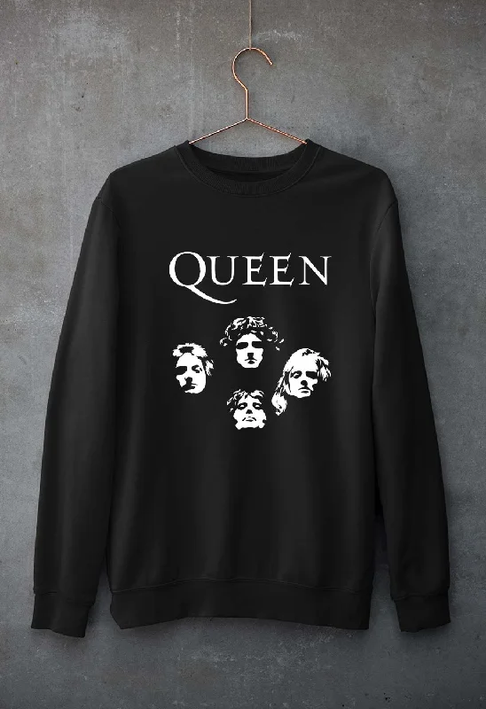Queen Rock Band Unisex Sweatshirt for Men/Women Hoodie with Hem Applique Textured Unique Queen Rock Band Unisex Sweatshirt for Men/Women Hoodie with Hem Applique Textured Unique