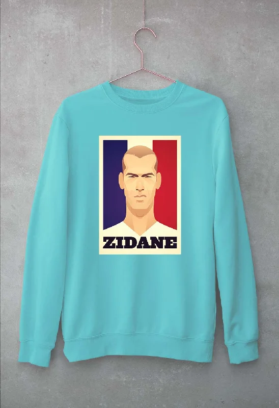 Zidane Unisex Sweatshirt for Men/Women Hoodie with Elastic Cuffs Stretchable Comfortable Zidane Unisex Sweatshirt for Men/Women Hoodie with Elastic Cuffs Stretchable Comfortable