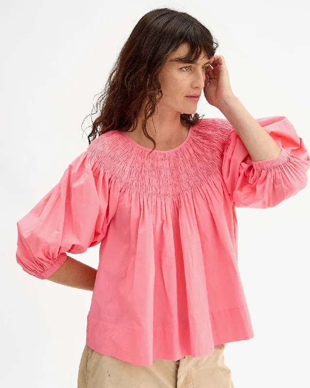 Fleur Blouse Petal Cotton Lawn Side Tie Blouse