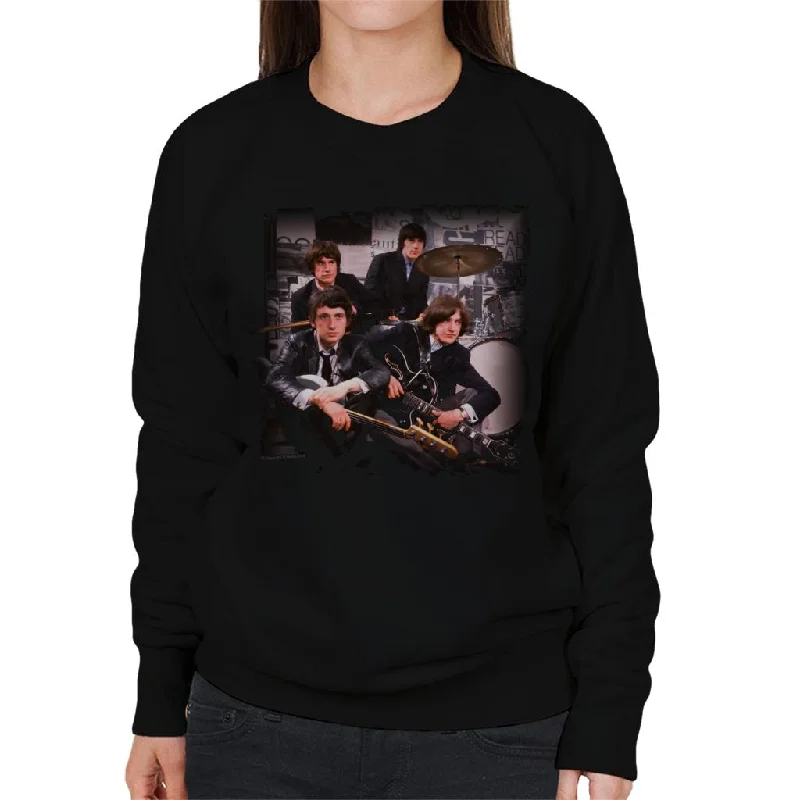 TV Times The Kinks Ready Steady Go Women's Sweatshirt Hoodie with Button Classic Timeless TV Times The Kinks Ready Steady Go Women's Sweatshirt Hoodie with Button Classic Timeless
