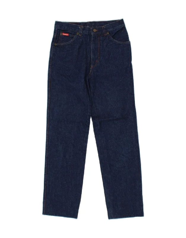 CARRERA Womens Straight Jeans IT 44 Medium W28 L28 Navy Blue Cotton Classic Blue Denim Jeans CARRERA Womens Straight Jeans IT 44 Medium W28 L28 Navy Blue Cotton Classic Blue Denim Jeans
