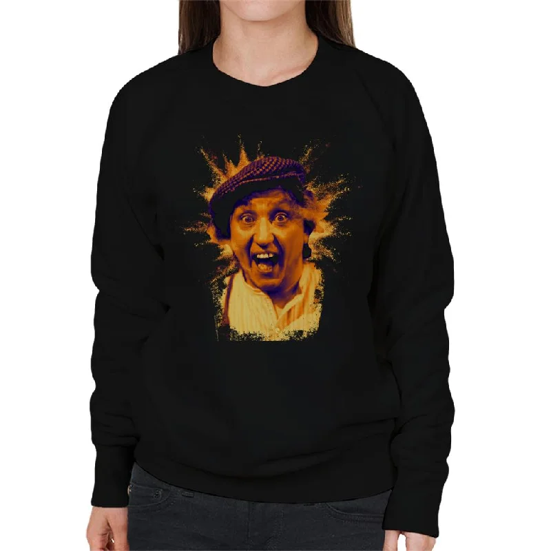 TV Times Comedian Ken Dodd 1978 Women's Sweatshirt Hoodie with Ribbed Cuffs Snug Fit Comfort TV Times Comedian Ken Dodd 1978 Women's Sweatshirt Hoodie with Ribbed Cuffs Snug Fit Comfort