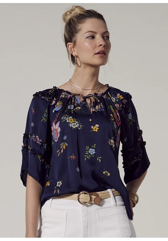 Gala Women's Blouse Lightweight Tunic Blouse