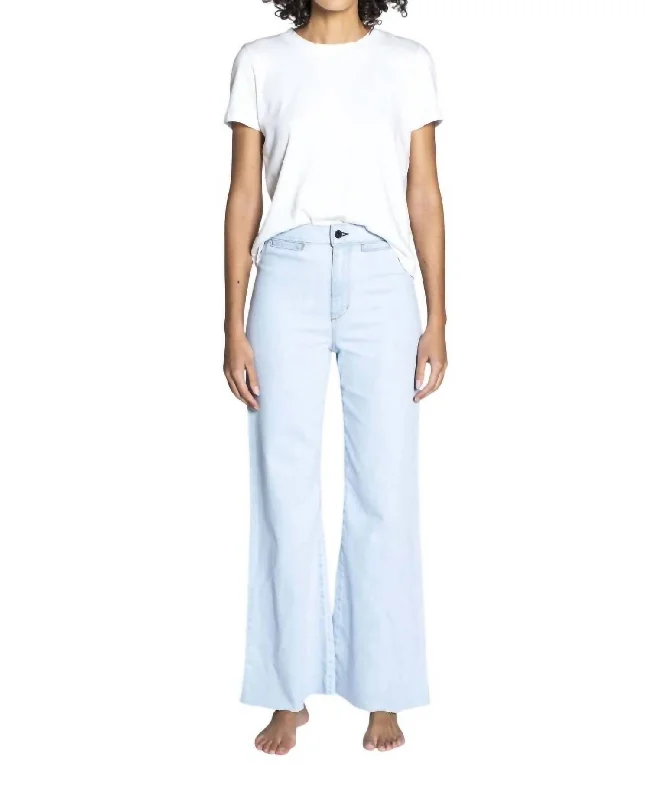 Brighton Crop Jean In Bleach Comfortable Stretch Denim Jeans