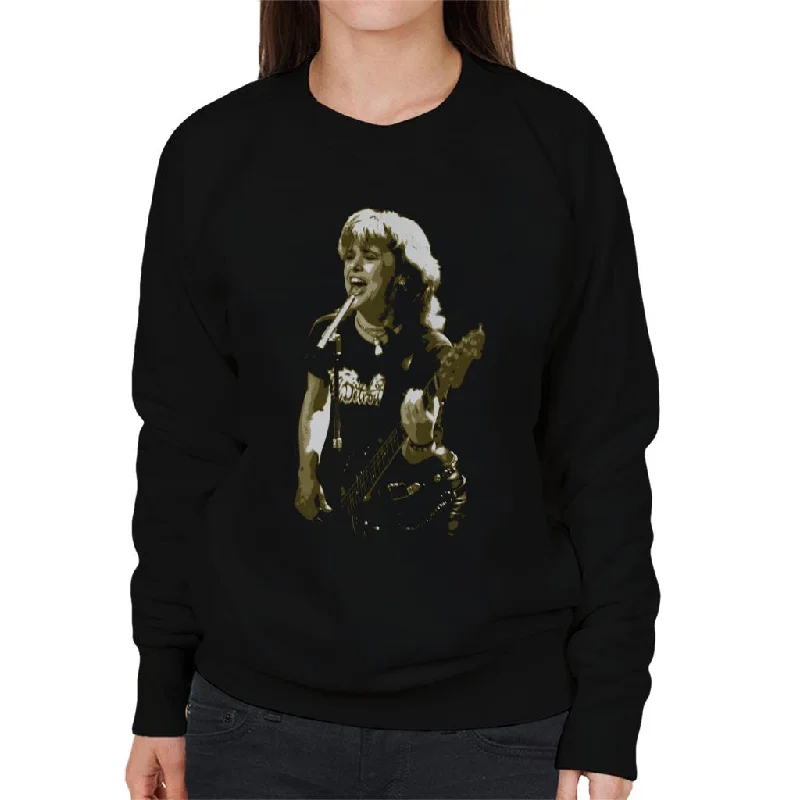 TV Times Suzi Quatro Live Women's Sweatshirt Hoodie with Full-Zip Functional Layering TV Times Suzi Quatro Live Women's Sweatshirt Hoodie with Full-Zip Functional Layering