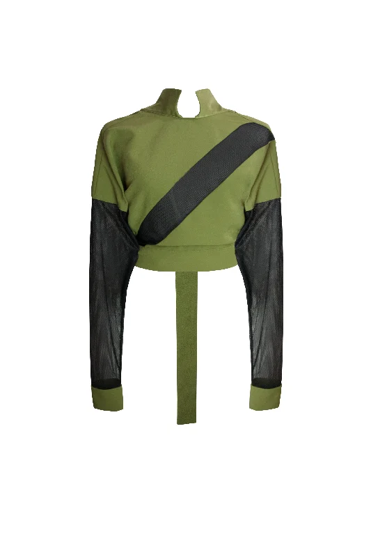 AUSTRALIS GREEN OVERSIZED BLOUSE Boho Chic Blouse