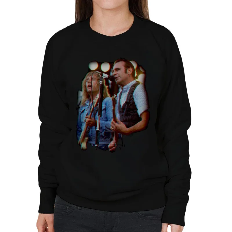 TV Times Rick And Francis Of Status Quo Women's Sweatshirt Hoodie with Crew Neck Simple Timeless TV Times Rick And Francis Of Status Quo Women's Sweatshirt Hoodie with Crew Neck Simple Timeless