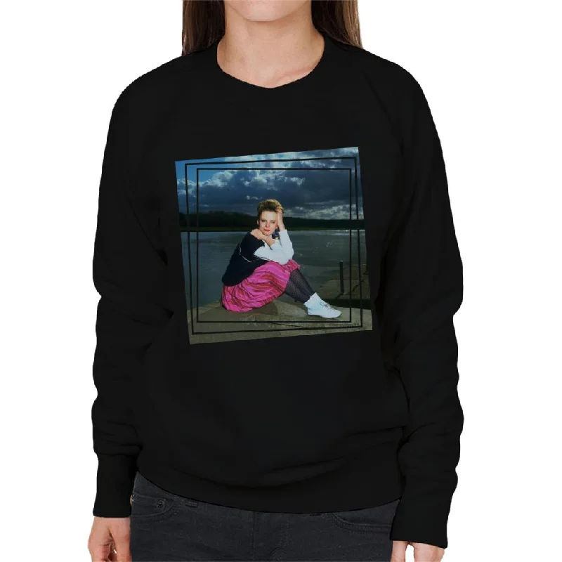 TV Times Clare Grogan Of Altered Images Women's Sweatshirt Hoodie with Velcro Closure Adjustable Secure TV Times Clare Grogan Of Altered Images Women's Sweatshirt Hoodie with Velcro Closure Adjustable Secure