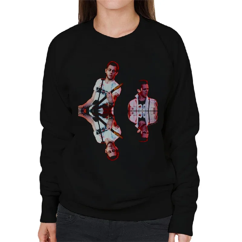 TV Times Paul Simenon And Joe Strummer The Clash Women's Sweatshirt Hoodie with Slim Fit Tailored Modern TV Times Paul Simenon And Joe Strummer The Clash Women's Sweatshirt Hoodie with Slim Fit Tailored Modern