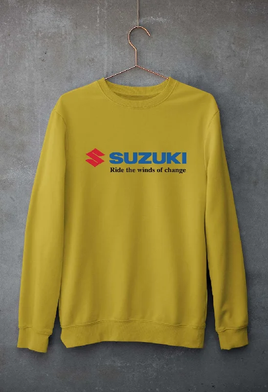 Suzuki Unisex Sweatshirt for Men/Women Hoodie with Neon Bright Vibrant