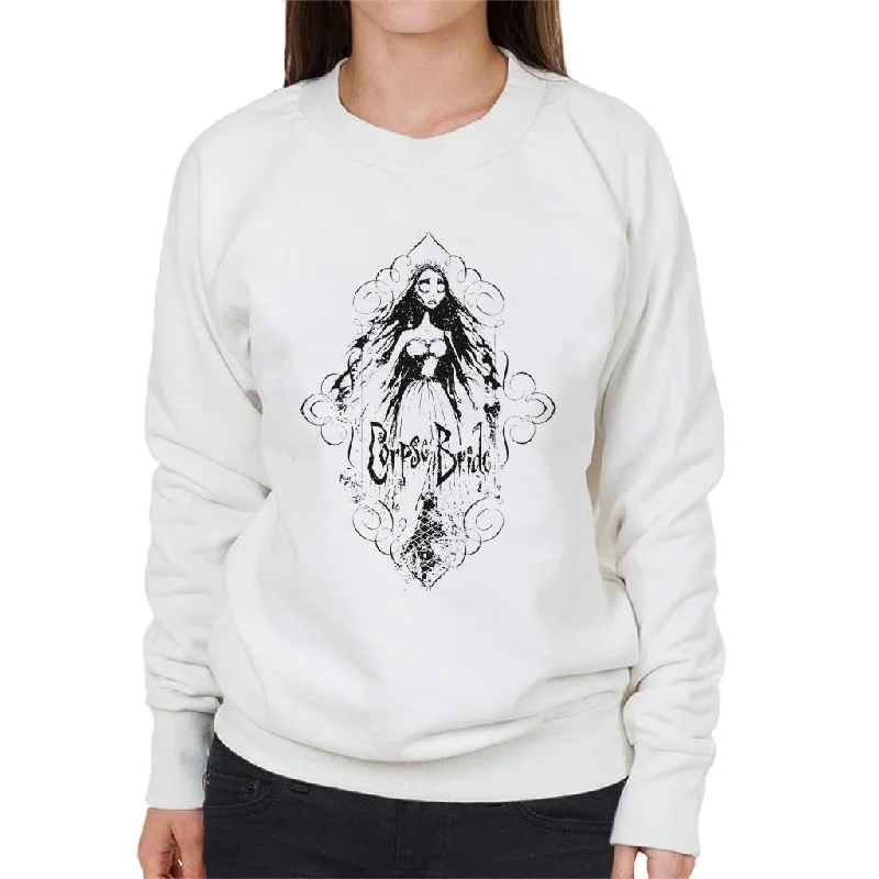 Corpse Bride Emily Flying Women's Sweatshirt Oversized Hoodie Comfort Casual