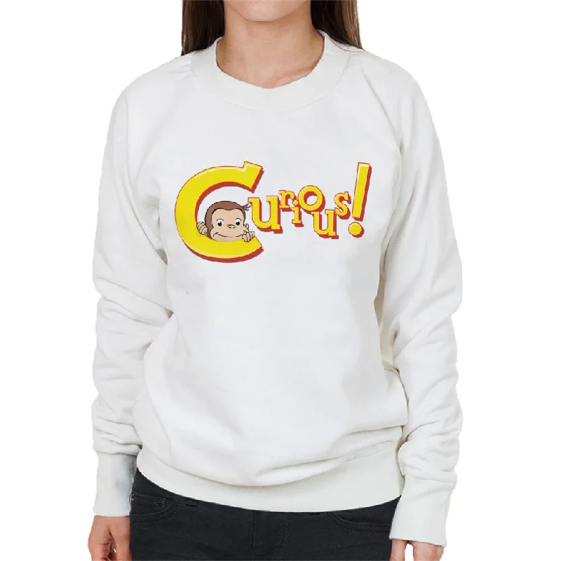 Curious George The Curious Monkey Women's Sweatshirt Hoodie with Hidden Zipper Minimalist Clean Curious George The Curious Monkey Women's Sweatshirt Hoodie with Hidden Zipper Minimalist Clean