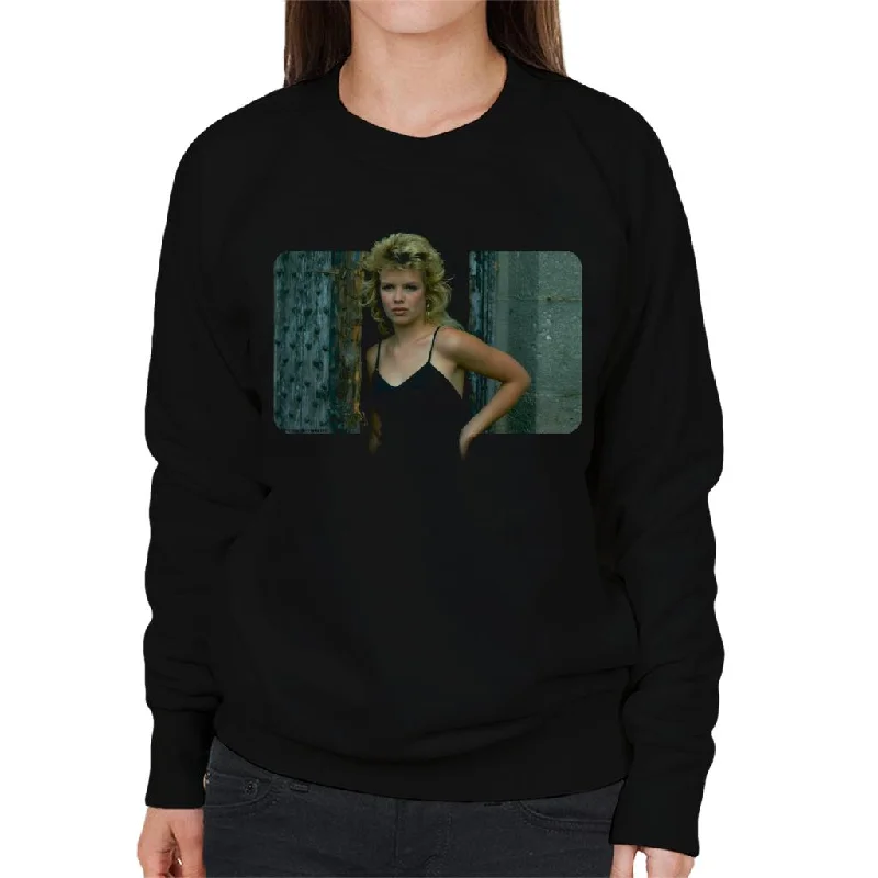 TV Times Kim Wilde 80s Pop Singer Women's Sweatshirt Hoodie with Belted Waist Structured Tailored TV Times Kim Wilde 80s Pop Singer Women's Sweatshirt Hoodie with Belted Waist Structured Tailored