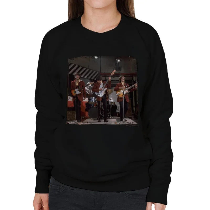 TV Times The Kinks At Ready Steady Go Women's Sweatshirt Hoodie with Logo Branding Identity TV Times The Kinks At Ready Steady Go Women's Sweatshirt Hoodie with Logo Branding Identity
