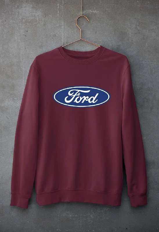 Ford Unisex Sweatshirt for Men/Women Hoodie with Relaxed Fit Easy Casual