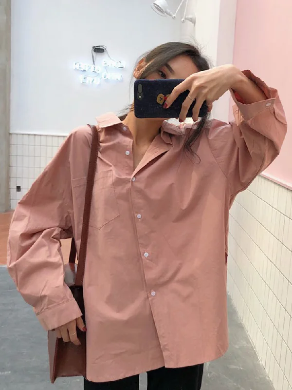 Plain Loose  Blouses Chic Sleeveless Blouse