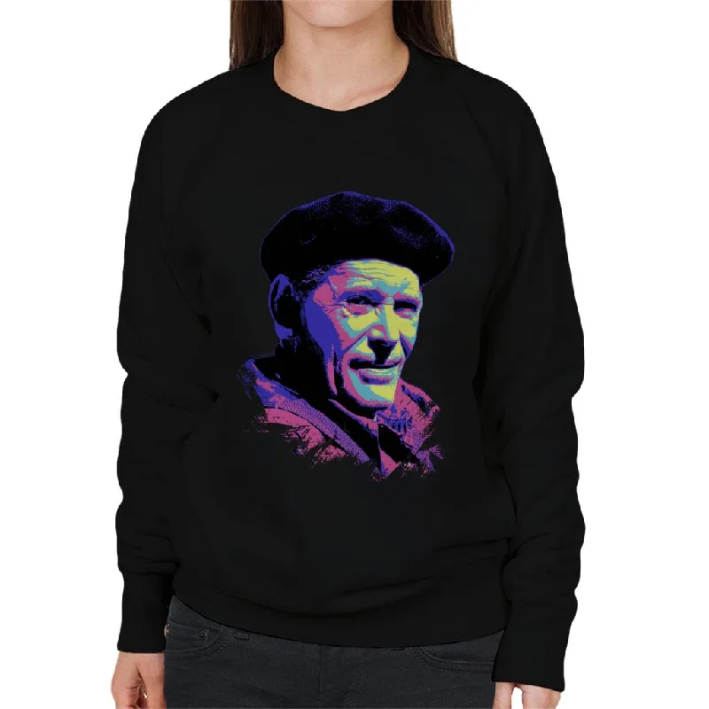 TV Times Peter O Toole Pop Art Stylised Women's Sweatshirt Hoodie with Earth Tones Natural Calm TV Times Peter O Toole Pop Art Stylised Women's Sweatshirt Hoodie with Earth Tones Natural Calm