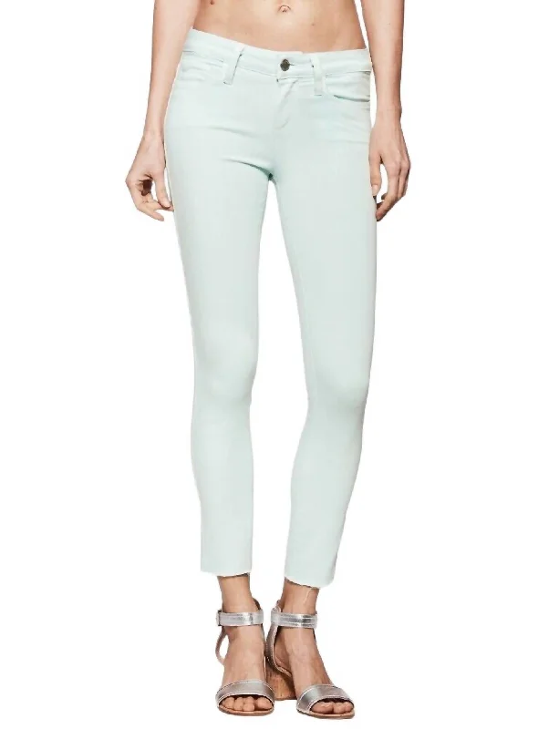Verdugo Crop Skinny Jeans In Blue Stylish Relaxed Fit Skinny Jeans