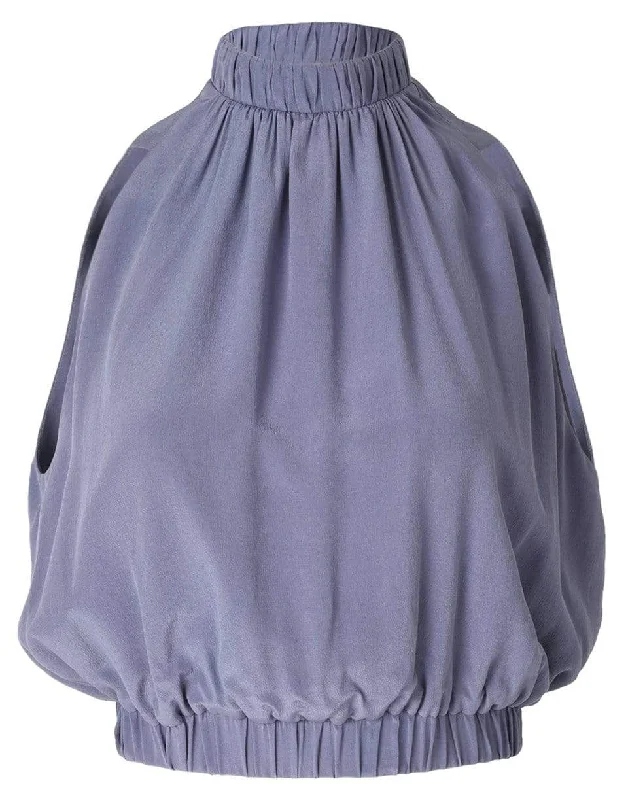 Stefano Blouse - Lilac Flowy Bohemian Blouse