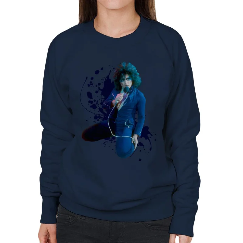 TV Times Marc Bolan On Supersonic Live T Rex Women's Sweatshirt Hoodie with Double Zipper Versatile Adjustable TV Times Marc Bolan On Supersonic Live T Rex Women's Sweatshirt Hoodie with Double Zipper Versatile Adjustable
