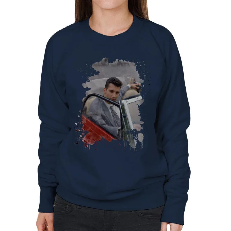TV Times Clive Owen Chancer 1990 Women's Sweatshirt Hoodie with Gradient Ombre Colorful TV Times Clive Owen Chancer 1990 Women's Sweatshirt Hoodie with Gradient Ombre Colorful