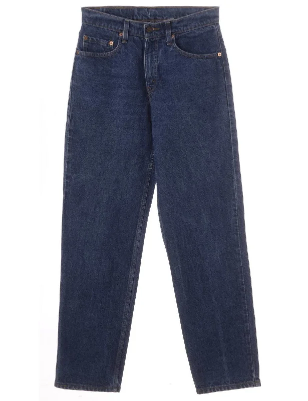 Label Thomas Tapered Denim Jeans Trendy Acid Wash Skinny Jeans