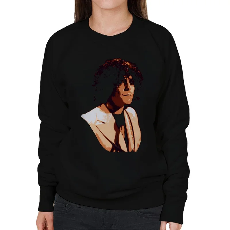 TV Times Marc Bolan With T Rex Supersonic TV Show Women's Sweatshirt Oversized Hoodie Comfort Casual TV Times Marc Bolan With T Rex Supersonic TV Show Women's Sweatshirt Oversized Hoodie Comfort Casual