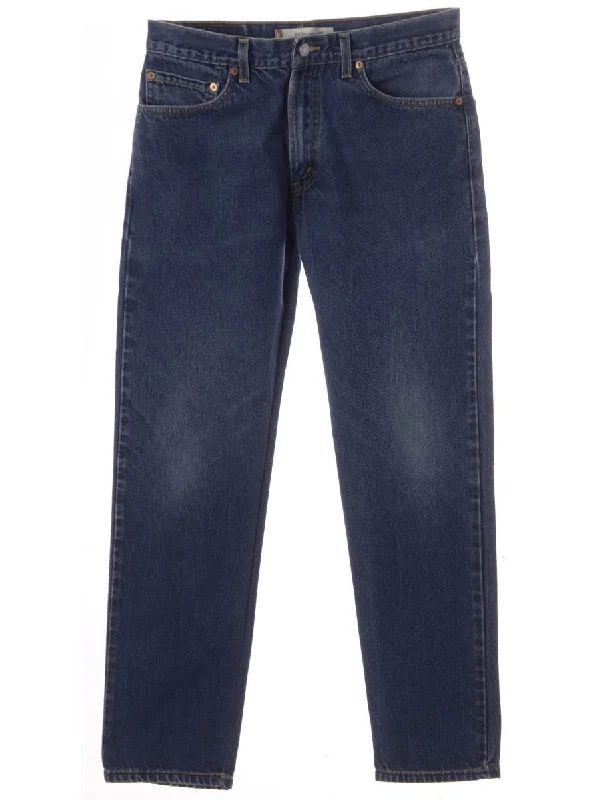 Label Thomas Tapered Denim Jeans Trendy Low-Rise Slim Jeans