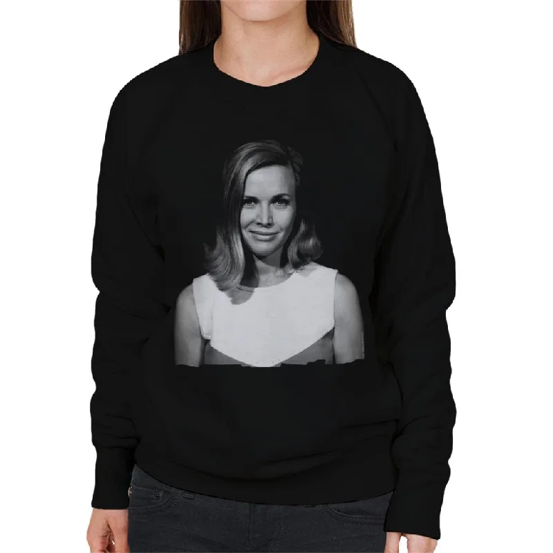 TV Times Actress Honor Blackman Women's Sweatshirt Hoodie with Neon Bright Vibrant