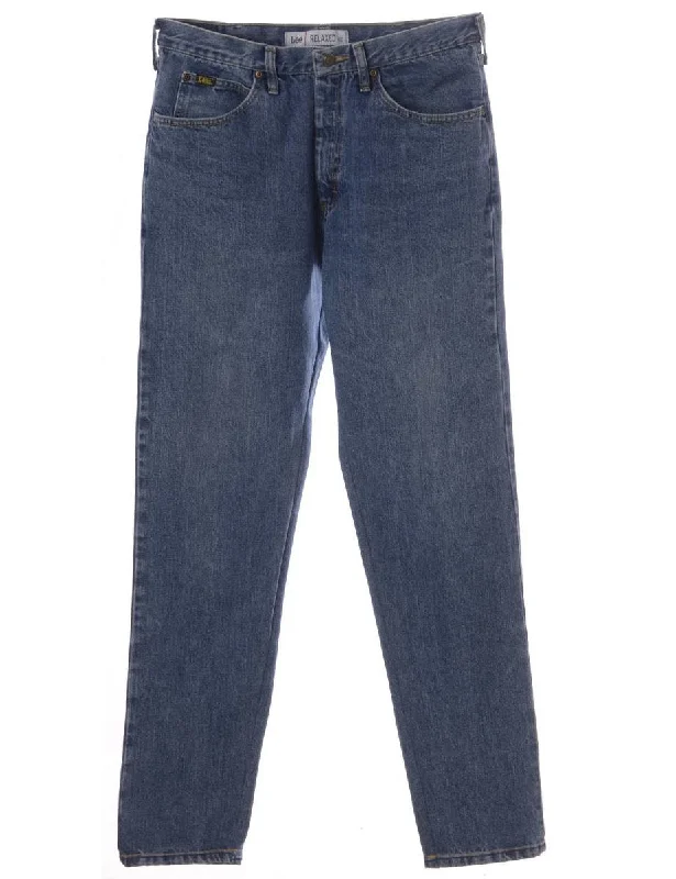 Label Thomas Tapered Denim Jeans Casual High-Waisted Bootcut Jeans