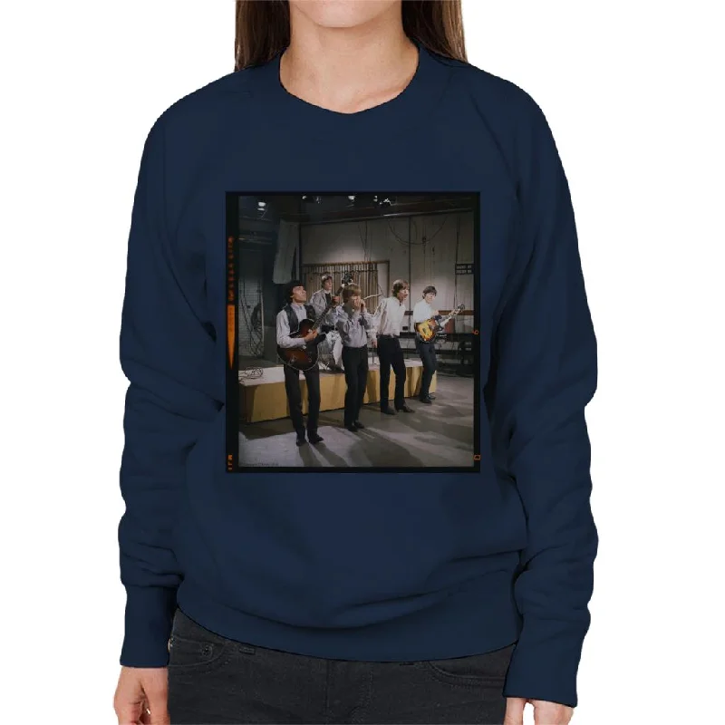 TV Times Rolling Stones TV Performance 1963 Women's Sweatshirt Hoodie Jacket Zipper Layering TV Times Rolling Stones TV Performance 1963 Women's Sweatshirt Hoodie Jacket Zipper Layering