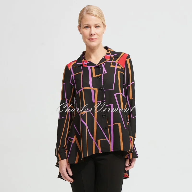 Joseph Ribkoff Blouse – Style 213268 Classic Striped Blouse