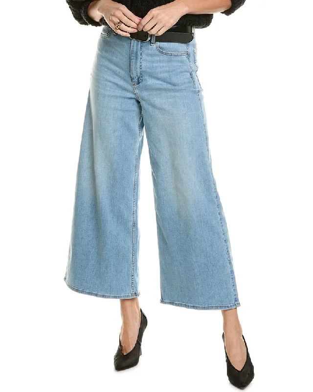 rag & bone Serena High-Rise Light Wash Crop Jean Elegant Tapered Leg Denim