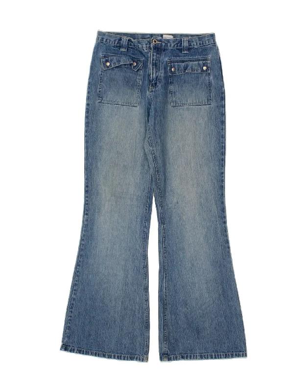 ARIZONA Womens High Waist Flared Jeans W30 L33  Blue Cotton Cozy Stretch High-Waist Jeans